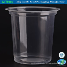 500 ml de coupe transparent en plastique transparent